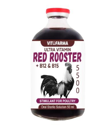B12 5500 20ml Restorative Muscle Mass Optimal Weight Training Support Booster for Rooster - Suplemento para Gallos b12 20 ml (50 ml) 1.33 Fl Oz (Pack of 15)