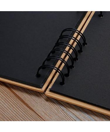 10x7 Scrapbook Photo Album with 20 Black Pages - Ideal for DIY Crafts, Wedding Guest Book & Mothers' Day Memories - Buy Online on GoSupps.com