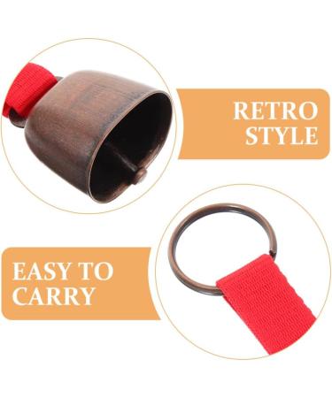 Happyyami Bear Bells - 2 Pack Loud Noisemakers for Outdoor Safety | Anti-Lost Cow Bells for Pets Hiking & Cycling - Buy Online on GoSupps.com