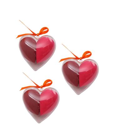 Healeved 3 Boxes Heart-shaped Makeup Sponge Cosmetic Puff Cosmetic Tool Cosmetic Sponge Foundation Blending Sponge Sofe Makeup Eggs Foundation Beauty Sponge Makeup Sponge Applicator 9x6cm As Shown