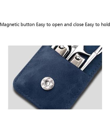 Nail Clippers Set Manicure Set Stainless Steel Nail Clippers Set with Sharp Nail Cutter for Gift Everyday use (Color : Green) Blue green - Buy Online on GoSupps.com