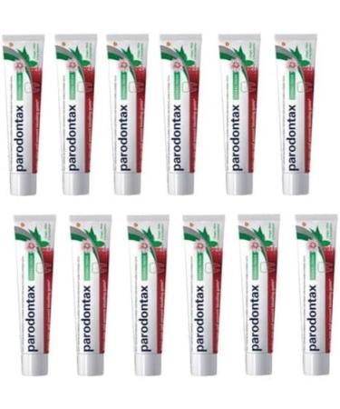 Parodontax Herbal Fresh Toothpaste for Bleeding Gums 75ml (Pack of 12) & Celexqua Toothbrush Cap - Best for Oral Care | International Shipping - Buy Online on GoSupps.com