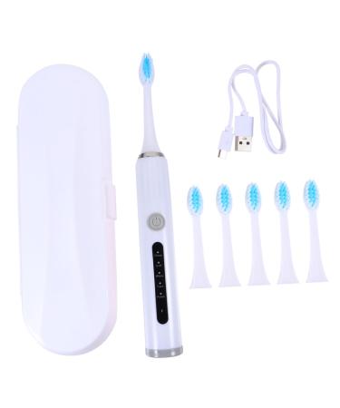 Beavorty 1 Set Electric toothbrush Home toothbrush Practical toothbrush Personalbrush practical toothbrush children's toothbrush portable toothbrush practical toothbrush 1 piece (1 Pack) white