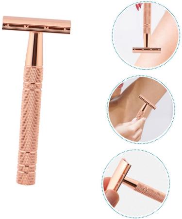 Minkissy Facial Razor for Women | Double-Sided Manual Shaving Blade for Facial & Body Hair Removal - Buy Online on GoSupps.com