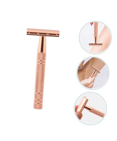 FOMIYES Old Style Men's Razor - Zinc Alloy Double-Sided Safety Shaver for Men & Women - Buy Online on GoSupps.com