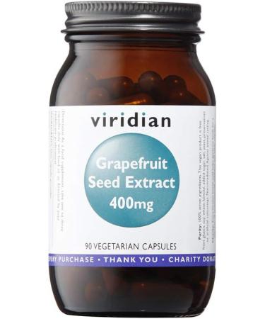 Viridian Grapefruit Seed Extract* 400mg Veg Caps 90 - Buy Online on GoSupps.com