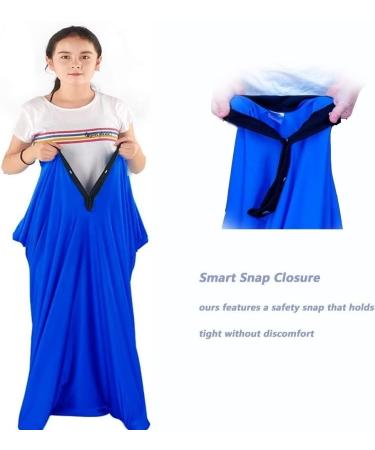 Sensory Body Sock for Kids | Full Body Wrap | Stress Relief for Children with Autism, Anxiety, ADHD | Blue, Size S - Buy Online on GoSupps.com