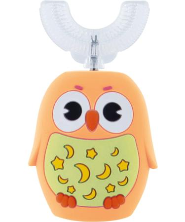 Half Moon Electric Toothbrush 6-12 Years Old U Shape Toothbrush Owl Style Suitable for Kids Toothbrush Easier to Brush.Classi - Buy Online on GoSupps.com