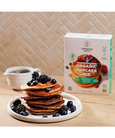 Superfood Bakery Morning Dreamers Organic Pancake Mix - Gluten Free, Dairy Free, Vegan Friendly, All-Natural (200g) - Buy Online on GoSupps.com