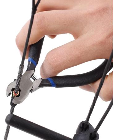 Sopoger Archery Bow Square Nocking Points Pliers Kit - T Shape Turning Ruler Tool for Recurve Compound Bow, Black - Buy Online on GoSupps.com