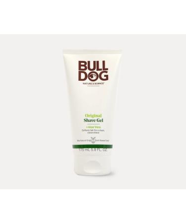 Bulldog Mens Skincare and Grooming Original Shave Gel, 5.9 Ounce