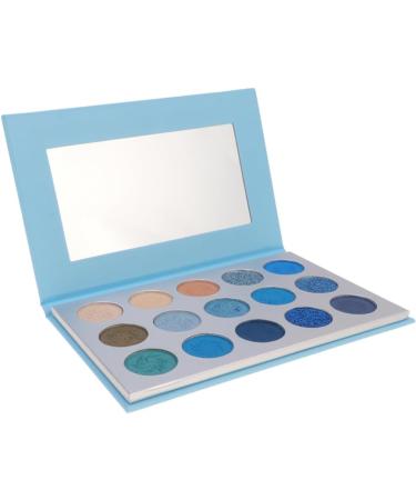Beavorty 3pcs 15 Eyeshadow Compact Eyeshadow Palette Eye Shadow Glitter Miss Makeup Palette 1 count (Pack of 1) Bluex3pcs - Buy Online on GoSupps.com