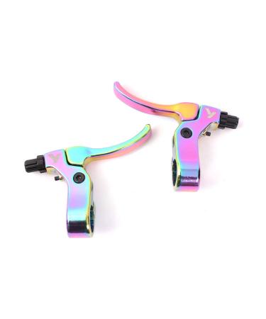 KHE Radius BMX Brake Lever Pair 6061 Aluminum Cold Forged 2-Finger Oil Slick