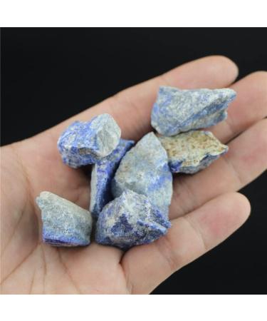 100g Natural Lasurite Stone Crystal Rough Ore Rock Reiki Collectible Specimen Can Be Used for Home Decoration - (Color: 100g 20-30mm) Full of Texture - Buy Online on GoSupps.com