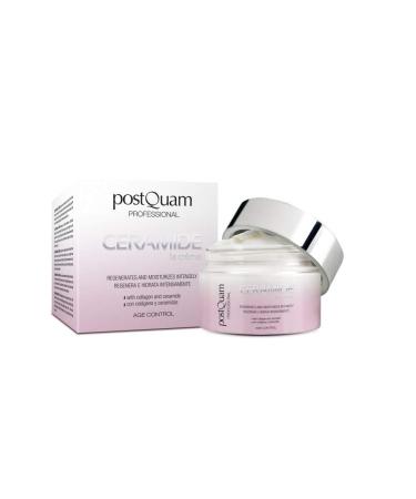 POSTQUAM Professional Ceramide Cream with Collagen 50ml /1.7oz - Moisturizing Day Cream All Skin Types Renew The Skin's Natural Barrier