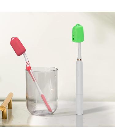 8 Pack Silicone Toothbrush Covers - Ideal for Electric & Manual Toothbrushes - Buy Online on GoSupps.com