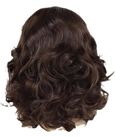 Ycagrain Men'S Short Curly Brown Wig Halloween Cosplay Wig Anime Costume Wig Easy Install - Buy Online on GoSupps.com
