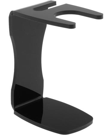 Set of 10 Premium Black Acrylic Drip Stands for Men's Shaving Brushes - Salon Quality Cup Holder - Buy Online on GoSupps.com