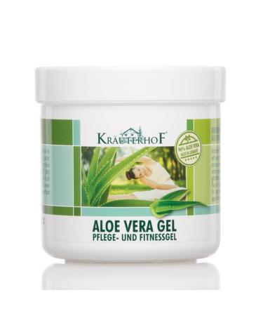 Krauterhof Aloe Vera Gel 250 ml - Soothing Skin Relief | International Shipping Available - Buy Online on GoSupps.com