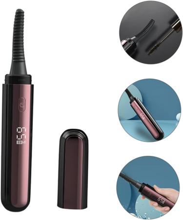 Beatifufu 1 Set Eyelash Curler Mini USB Eyelash Holder Heated Eye Lashes Curler Shampoo+Shield Honeycomb Lip Gloss Tube Hand Brush Soft Bristles Heated Curler Abs Eyelash Tool Electric - Buy Online on GoSupps.com