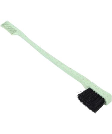 Shop Multi-Purpose Eyebrow Brush - Ergonomic Design for Beauty Salons & Home Use - Green Color - Buy Online on GoSupps.com