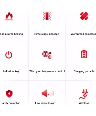 Intelligent Shoulder Heating Pad | Portable Heated Shoulder Wrap with 3 Levels - Pain Relief for Left & Right Shoulder - Buy Online on GoSupps.com