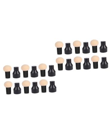 FRCOLOR Women's Makeup Tool 12 Pcs Mushroom Head Dry Puff Hydrophilic Polyurethane Cosmetic Fluffy Puff