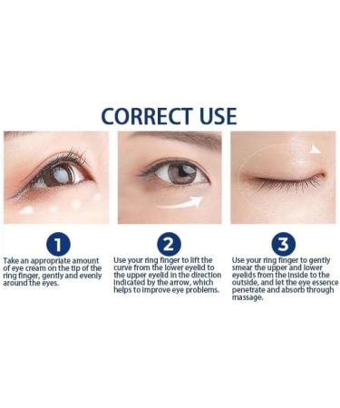 EXQST Caviar Repair Essence Eye Cream Tightening and Lifting Caviar Eye Cream Caviar Collagen Luxury Eye Lift Cream AntiWrinkle Eye Cream for Dark Circles and Puffiness - Buy Online on GoSupps.com