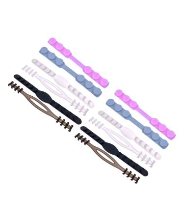 Minkissy 12th mask ear rope loop Extension mask buckle protective mask mask strap buckle mask accessories with hooks connect extension cable extension buckle ear line