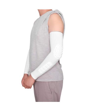 Buy ITODA Long Arm Elbow Brace Breathable Non-Slip Support for Tendonitis & Sports X-Large White - Buy Online on GoSupps.com