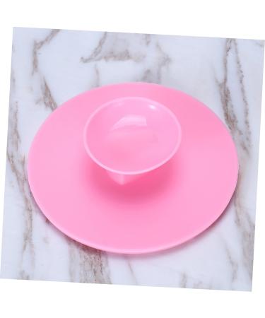 minkissy Makeup Cleaning Mat Make up Kit Portable Hair Brush Silicone Makeup Brush Pad Makeup Brush Cleaner Round Hair Brush Round Cleaning Tool Cleaning Accessories Makeup Pen Sucker Pink 10*10cm Pink - Buy Online on GoSupps.com