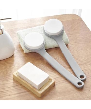 Bath Sponge 1 Long Handled Sponge Bath Cleaning and Scrubber Back Body Scrubbing Bathroom Mud Brush Sponges Bath - Buy Online on GoSupps.com