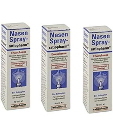 Buy 5 Packs of Ratiopharm Nasal Spray for Adults - Preservative Free | Fast International Shipping - Buy Online on GoSupps.com