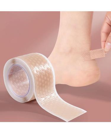 Blister Bandages & Heel Sticker Protectors - Silicone Gel Tape for Foot & Hand Blister Prevention | Waterproof Bubble Plasters (2 Rolls - Buy Online on GoSupps.com
