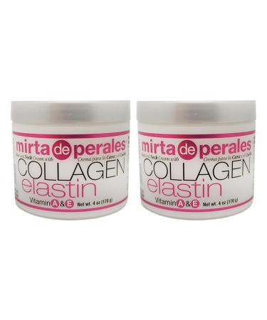 Mirta de Perales Collagen Elastin Cream, 4 oz (Pack of 2) 4 Ounce (Pack of 2)