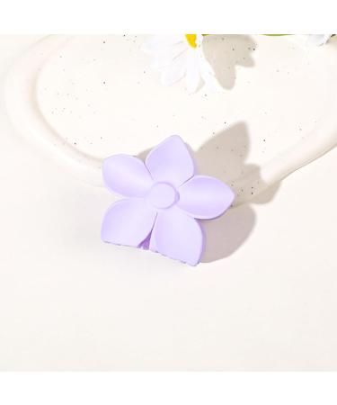 Flower Shape Hair Claw Teeth Anti-slip Design Hair Clip Strong Grip Back Head Hair Clip Hair Accessories Black - Buy Online on GoSupps.com