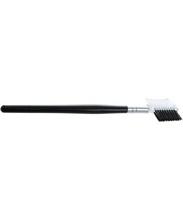 Compasty Women's Doublecotes Eyebrow Comb Wooden Eyebrow Brush Cosmetic Makeup Tool 1pc Black - Buy Online on GoSupps.com