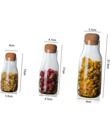 Milisten Food Grains Container Sealed Jar Glass 1 - Buy Online on GoSupps.com