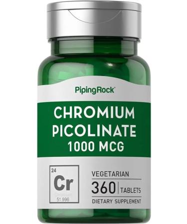 SPEC Chromium Picolinate 1000 mcg 360 Tablets | Non-GMO Gluten Free | by