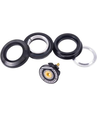 QOONESTL Mountain Bike 4444S Headset 44mm 1-1/8 - Black Aluminum Semi-Integrated Bicycle Headset Kit - Buy Online on GoSupps.com