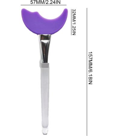 kinrguiyuez Eyeliner Templates Multifunctional Eye Makeup Tool Multifunctional Eyeshadow Applicators Monitor Eye Makeup Templates for Eyeliner Eyelash Eyeshadow Purple - Buy Online on GoSupps.com