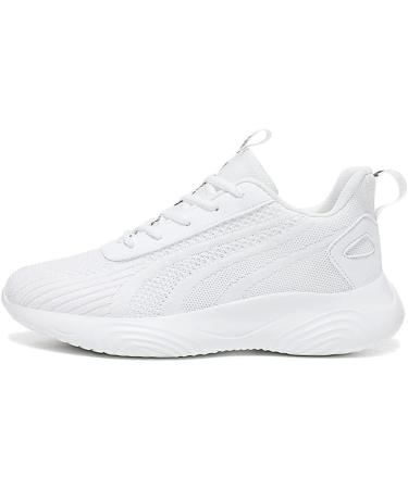 BRKVALIT Men Women Sneakers - Mesh Gym Casual Running Sports Shoes 39 EU White - Perfect for Active Lifestyles - Buy Online on GoSupps.com