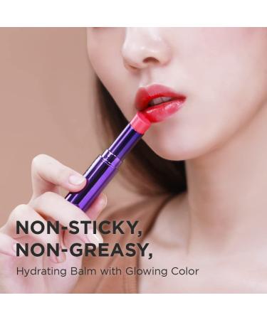 DEWYCEL TINTOURING BALM | #3 LIPS CORAL | Non-Sticky Moisturizing & Hydrating Tinted Lip Balm for Chapped Lips | Natural Color Lip Glow Balm - Buy Online on GoSupps.com