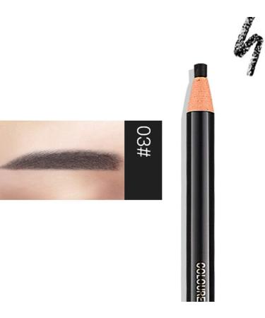 Pull line eyebrow pencilSweat proofwedding makeup Male up (Black One Size) 1 count (Pack of 1) Black - Buy Online on GoSupps.com