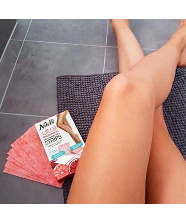 Nad's Body Wax Strips - 2-In-1 Exfoliator and Hair Removal Kit for Women - Buy Online on GoSupps.com