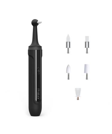 Pratuor Electric Tooth Polisher,5 Replaceable Heads& 3 Adjustable Modes,Household Dental Tartar Calculus Remover,Teeth Whitening Kit, Better Whitening Effect Than Electric Toothbrush Black