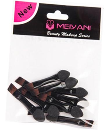 WOONEKY 50pcs Eyebrow Brush Black Suit Beauty Kit Ladies Suits Make Eye Shadow Brush Mix Cosmetic Brush Miss - Buy Online on GoSupps.com