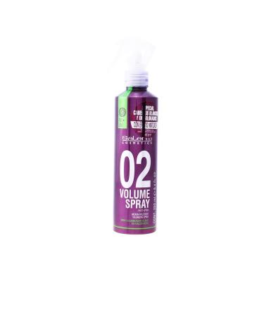 SALERM - Volumizing Hair Spray - Pro Line Volume Spray 02-250 ml - Lifts the Roots - Adds Volume to Hair without Weighing it Down - Humidity Resistant - Long-Lasting - Heat Protector