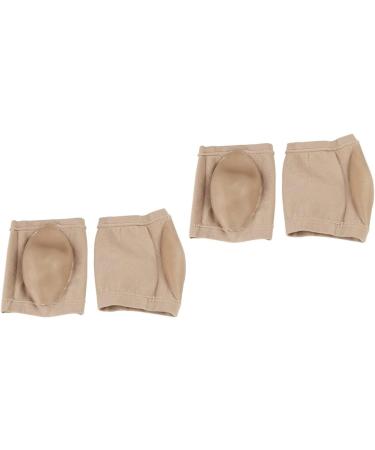 DOITOOL High Heel Protectors Plantar Socks 2 Pairs Moisturizing Heel Socks for Dry Hard Cracked Heels Ventilate Spa Soften Repair Feet Socks (Skin Color) Heel Protectors - Buy Online on GoSupps.com