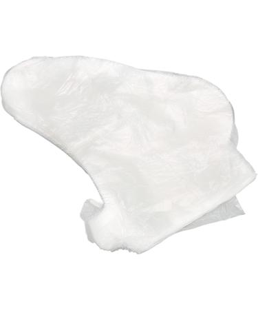 ZJchao Pack of 200 Large Disposable Clear Plastic Foot Spa Slippers Moisturizing and Softening Feet with Paraffin Wax - Buy Online on GoSupps.com